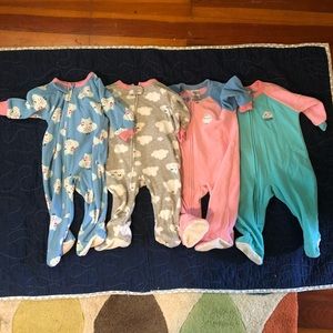 Gerber 12 & 18 month blanket sleeper lot